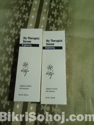 My terapist brightening serum
